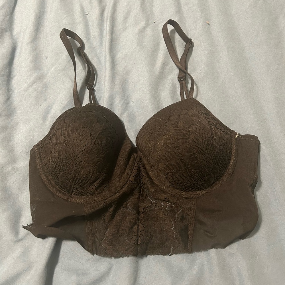 Elegant Black Lace Bra